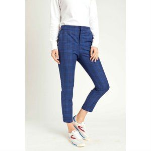 BB Dakota Work It Out Plaid Pants with Contrasting